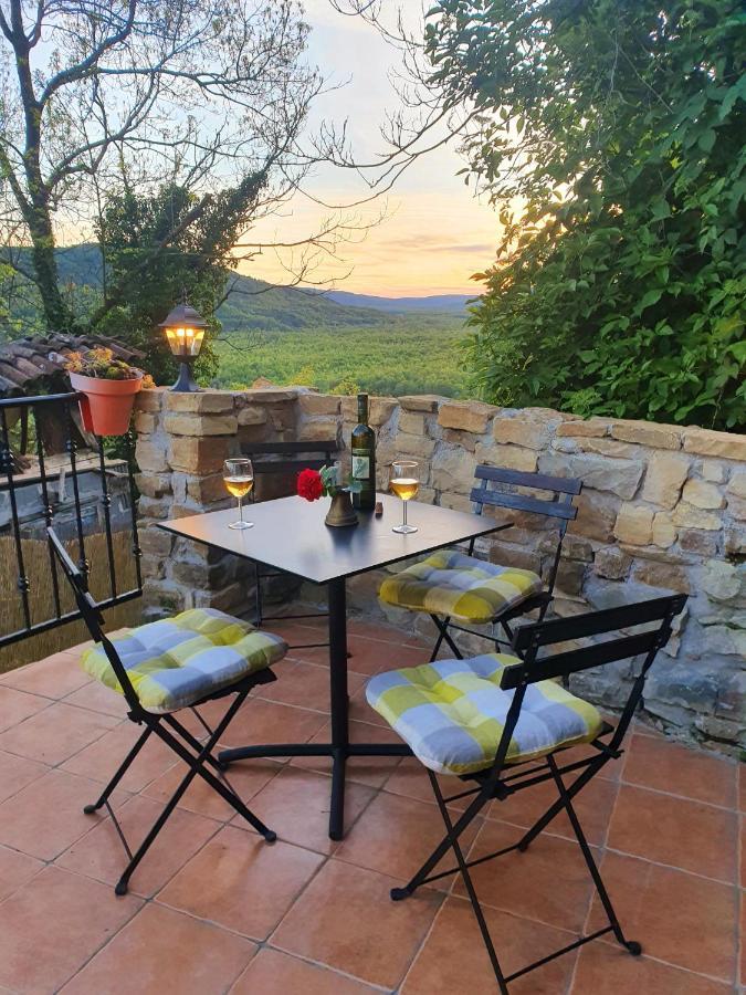 Casa Leonarda, Old Authentic Istrian Stone House Near Motovun, Central Istria Zamask Zewnętrze zdjęcie
